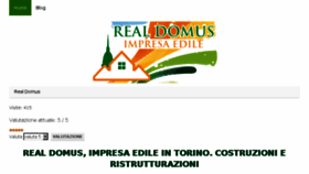 What Realdomus.it website looked like in 2017 (6 years ago)