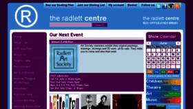 What Radlettcentre.co.uk website looked like in 2017 (6 years ago)