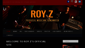 What Royzmusic.com website looked like in 2017 (6 years ago)