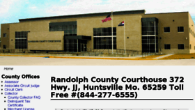 What Randolphcounty-mo.com website looked like in 2017 (6 years ago)