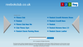 What Reebokclub.co.uk website looked like in 2017 (6 years ago)