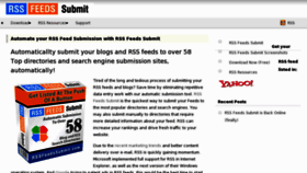 What Rssfeedssubmit.com website looked like in 2017 (6 years ago)
