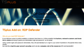 What Rdpdefender.com website looked like in 2017 (6 years ago)