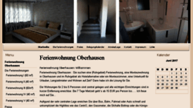 What Ruhrgebietferienwohnung.de website looked like in 2017 (6 years ago)