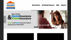 What Realtorsinsurancemarketplace.com website looked like in 2017 (6 years ago)