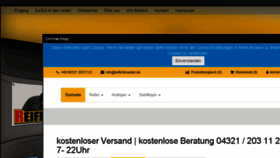 What Reifenbrueder.de website looked like in 2017 (6 years ago)