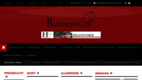 What Reiterportal24.de website looked like in 2017 (6 years ago)