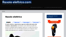 What Rasoio-elettrico.com website looked like in 2017 (6 years ago)