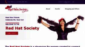 What Redhatsociety.com website looked like in 2017 (6 years ago)