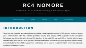What Rc4nomore.com website looked like in 2017 (6 years ago)