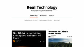 What Realtech.co.za website looked like in 2017 (6 years ago)