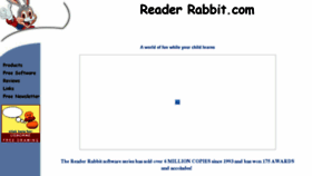 What Reader-rabbit.com website looked like in 2017 (8 years ago)