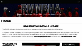 What Rmmbha.com website looked like in 2017 (6 years ago)