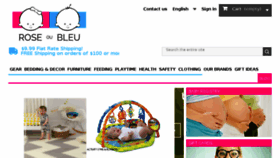What Roseoubleu.com website looked like in 2017 (6 years ago)