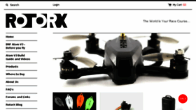 What Rotorxracing.com website looked like in 2017 (6 years ago)