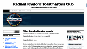 What Radiant-rhetoric.org website looked like in 2017 (6 years ago)