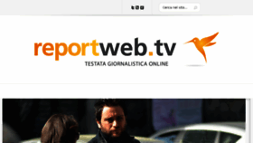 What Reportweb.tv website looked like in 2017 (6 years ago)