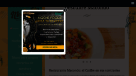 What Restaurantemacondo.com website looked like in 2017 (6 years ago)