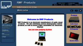 What Rmfproducts.com website looked like in 2017 (6 years ago)