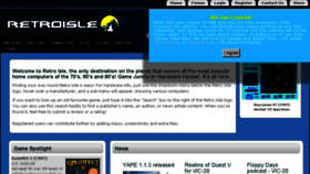 What Retroisle.com website looked like in 2017 (6 years ago)