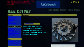What Reelcolors.com website looked like in 2017 (6 years ago)