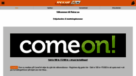 What Rekar.se website looked like in 2017 (6 years ago)