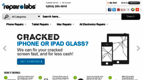 What Repairlabs.com website looked like in 2017 (6 years ago)