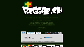 What Reggae.ch website looked like in 2017 (6 years ago)