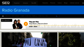 What Radiogranada.es website looked like in 2017 (6 years ago)