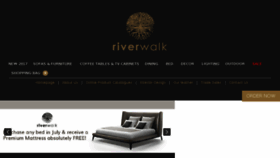 What Riverwalkfurniture.co.za website looked like in 2017 (6 years ago)
