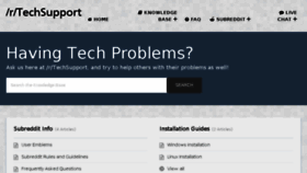 What Rtechsupport.org website looked like in 2017 (6 years ago)