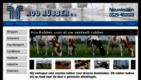 What Roorubber.nl website looked like in 2017 (6 years ago)