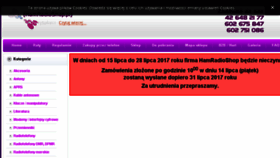 What Radioscannerpolska.pl website looked like in 2017 (6 years ago)