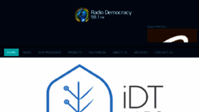 What Radiodemocracy.sl website looked like in 2017 (6 years ago)