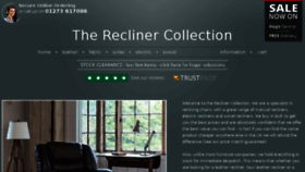 What Recliner-collection.co.uk website looked like in 2017 (6 years ago)