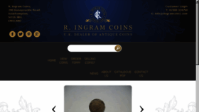 What Ringramcoins.com website looked like in 2017 (6 years ago)