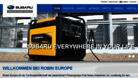 What Robin-europe.de website looked like in 2017 (6 years ago)