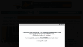 What Radiologia.hu website looked like in 2017 (9 years ago)