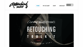 What Retouchingtools.com website looked like in 2017 (6 years ago)