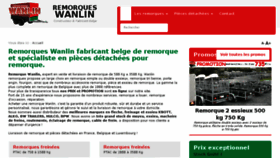 What Remorques-wanlin.com website looked like in 2017 (6 years ago)
