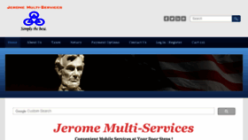 What Rjeromemultiservices.com website looked like in 2017 (6 years ago)