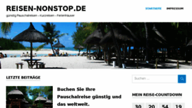 What Reisen-nonstop.de website looked like in 2017 (6 years ago)