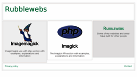 What Rubblewebs.co.uk website looked like in 2017 (6 years ago)