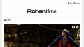 What Rohantime.com website looked like in 2017 (6 years ago)