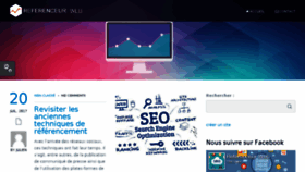 What Referenceur-web.com website looked like in 2017 (8 years ago)