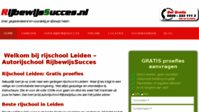 What Rijbewijssucces.nl website looked like in 2017 (6 years ago)