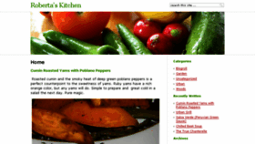 What Robertaskitchen.com website looked like in 2017 (6 years ago)