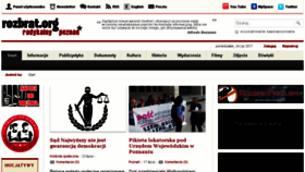 What Rozbrat.org website looked like in 2017 (8 years ago)