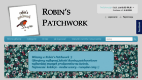 What Robinspatchwork.eu website looked like in 2017 (6 years ago)