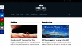 What Rollingfox.com website looked like in 2017 (6 years ago)